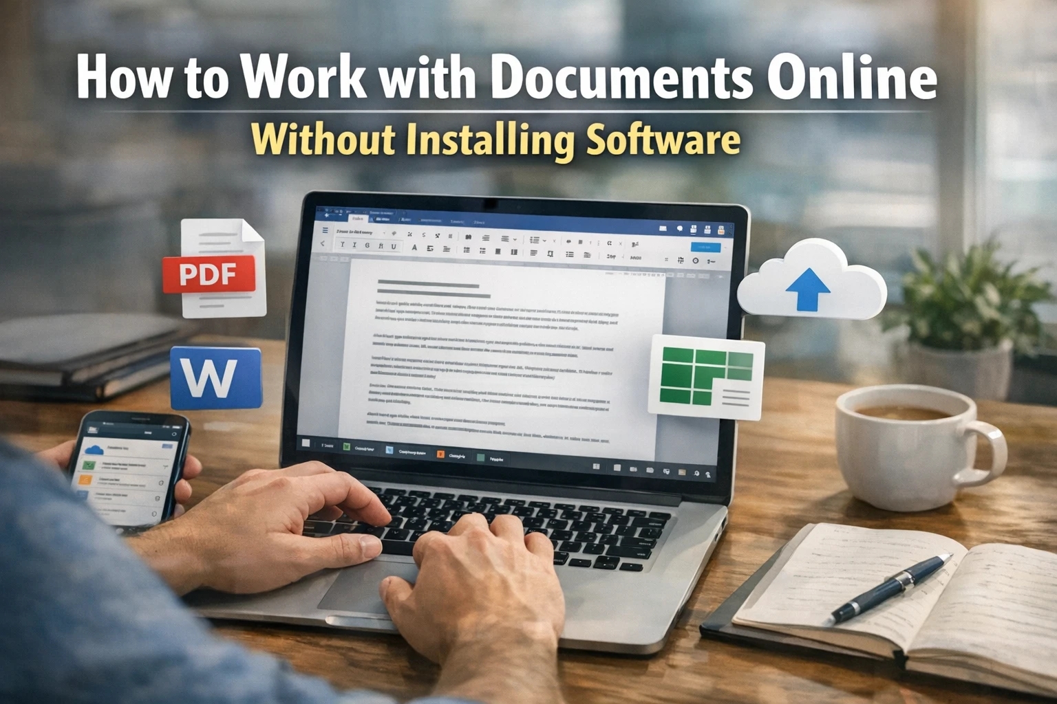 How to Work with Documents Online Without Installing Software